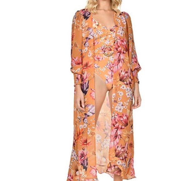NWT Cover-up Kimono Anthropologie by Encantadore - Picture 3 of 3